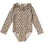 Salted Stories Badpak longsleeve Sparkly Flower (bombay brown)