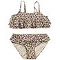 Salted Stories Bikini Sparkly Flower (bombay brown)