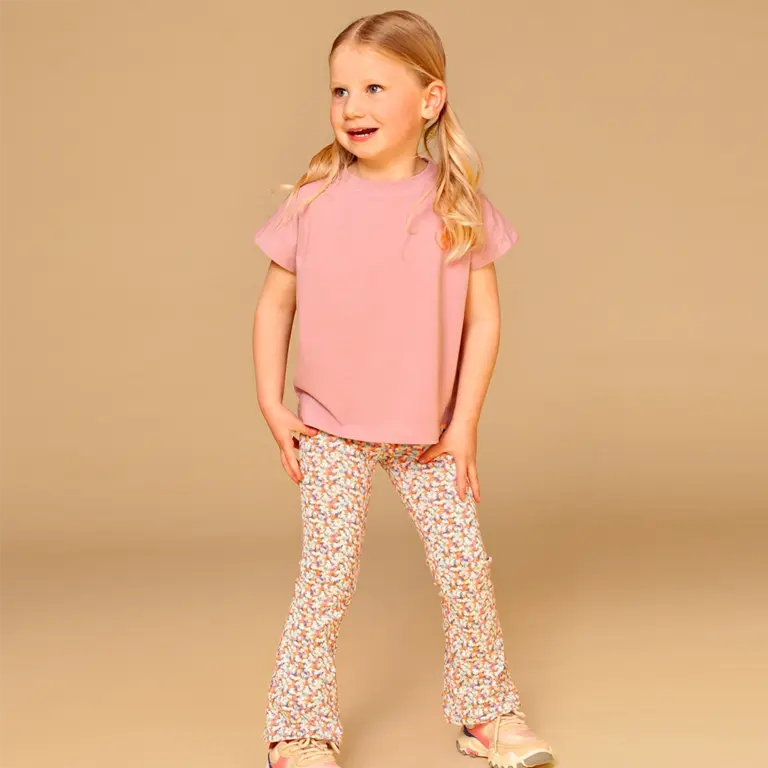 Broek flared (blush)