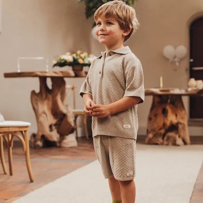Korte broek Mozi - (taupe gray)