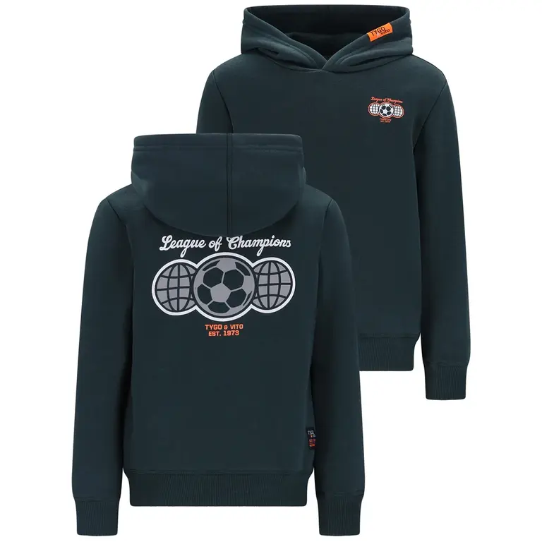 Trui hoodie Hank (storm green)