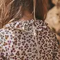 Salted Stories Badpak longsleeve Sparkly Flower (bombay brown)