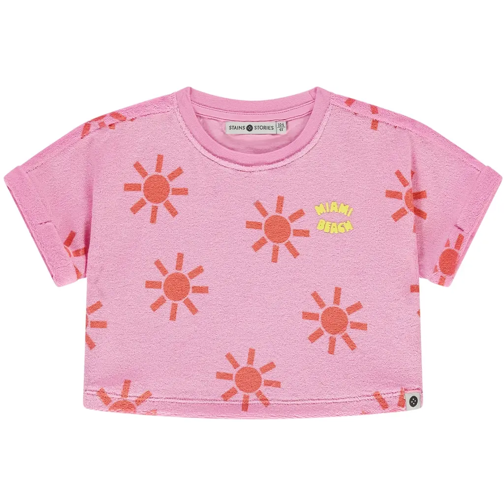 T-shirt (neon pink)