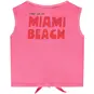 Stains&Stories Topje backprint (neon pink)