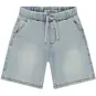 Stains&Stories Korte spijkerbroek wide fit (pale blue denim)