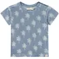 A Tiny Story T-shirtje badstof palmen (light blue)