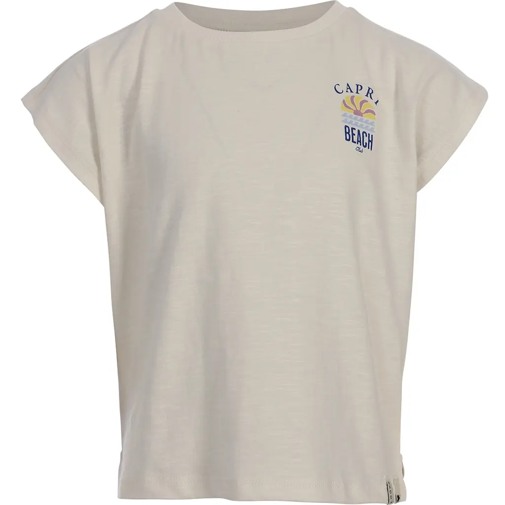 T-shirt backprint (soft white)