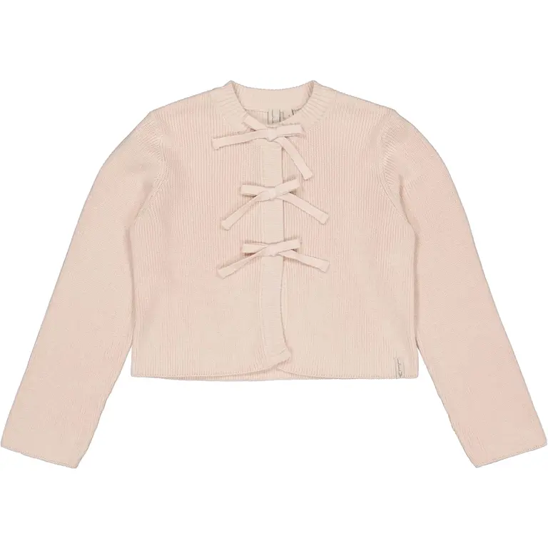 Gebeid vestje Ber (light mauve)