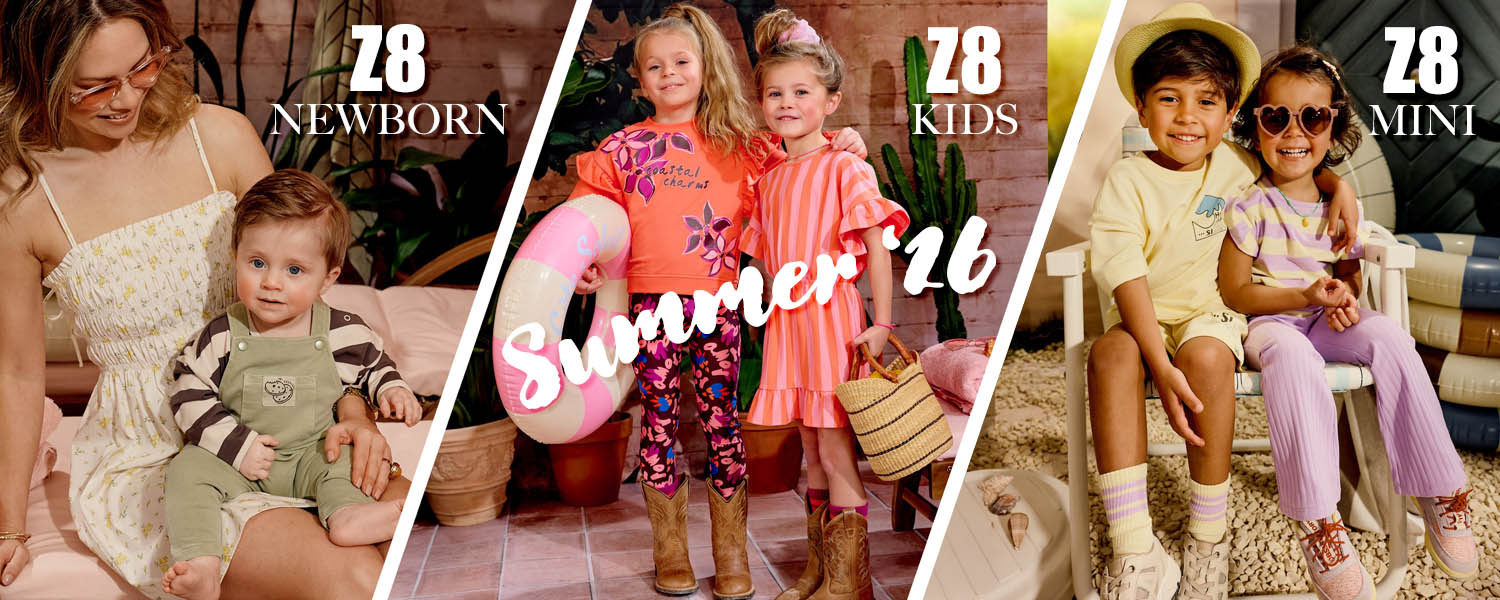 Z8 baby en kinderkleding nieuwe collectie 2026