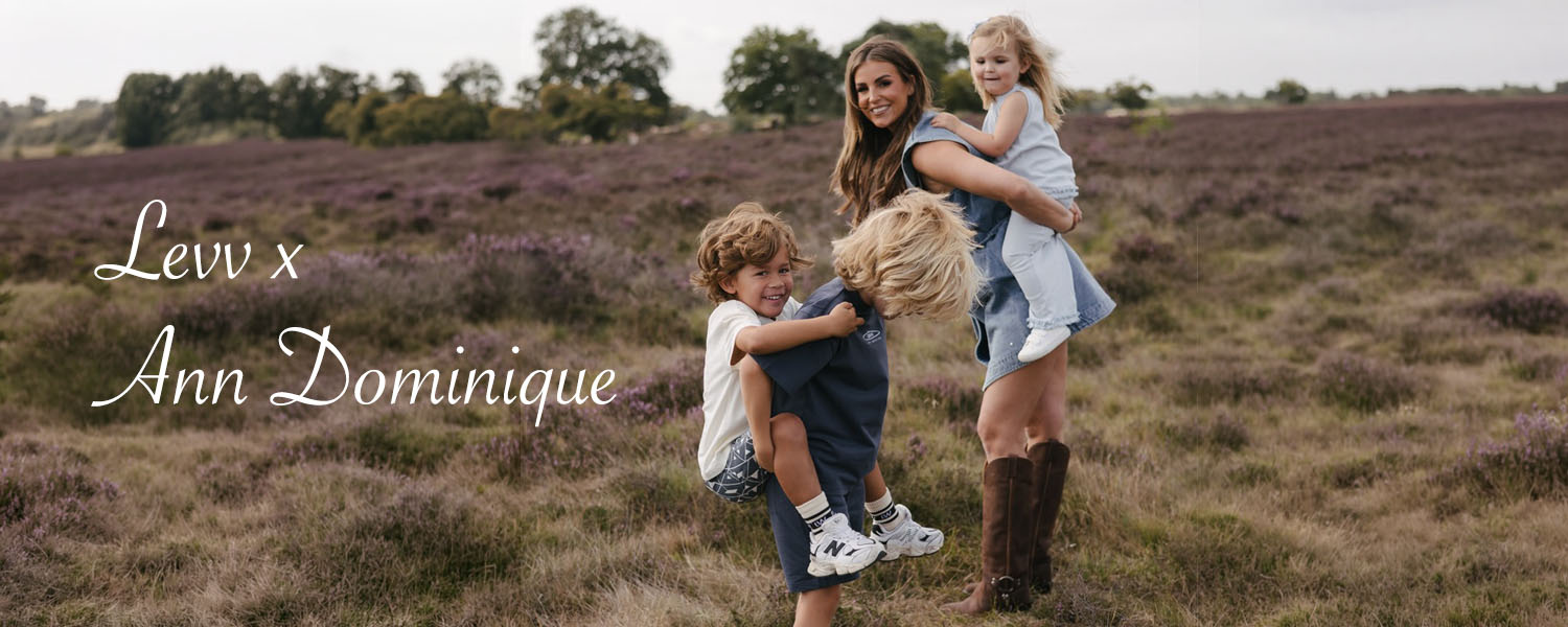 Levv x Ann Dominique kinderkleding collectie