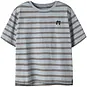 Name It T-shirt streep Voby (blue fog chestnut)