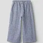 Name It Broek ruit WIDE LEG Fenja (cloud dancer)