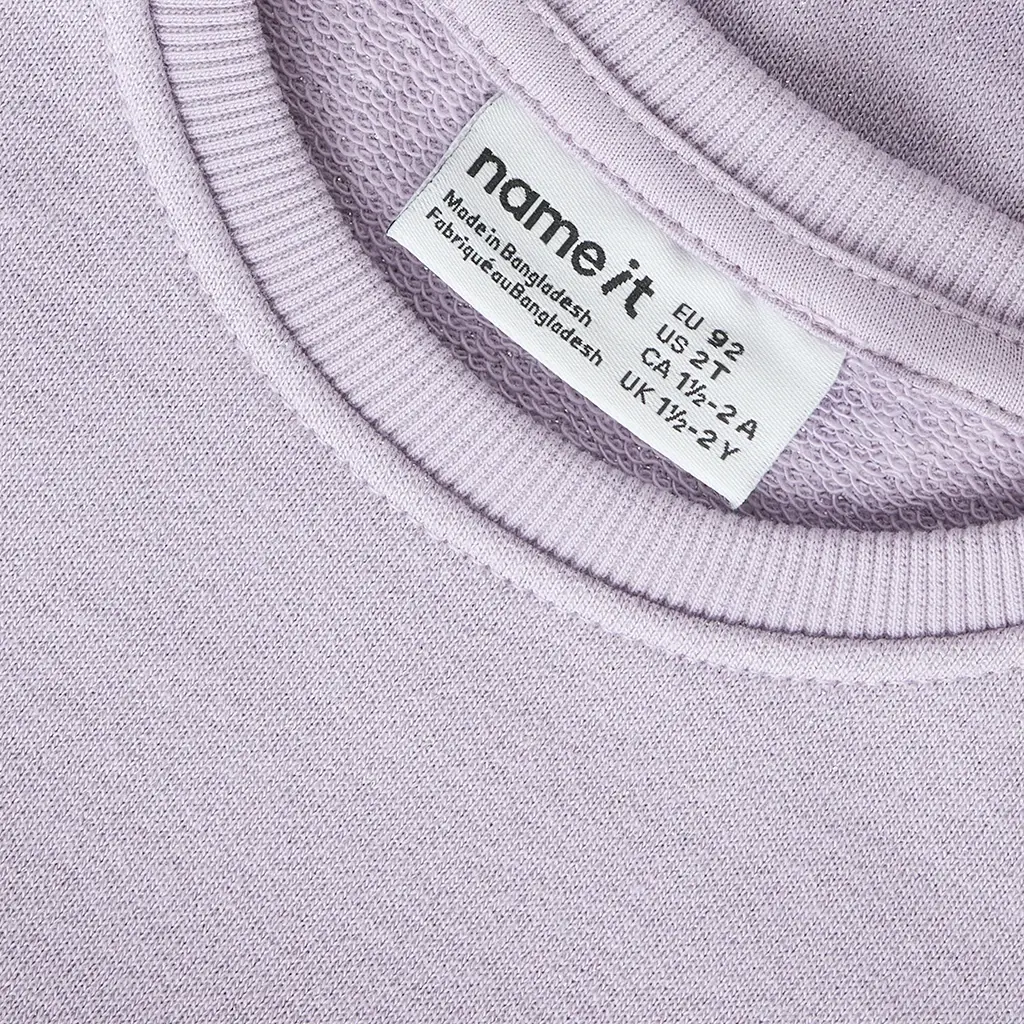 Trui sweat Filana (lavender lily)