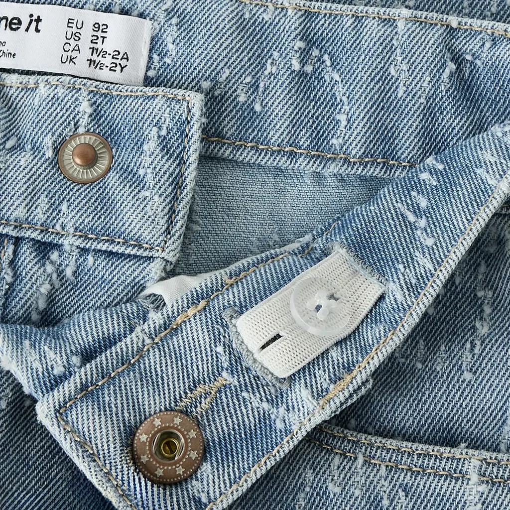 Jeans WIDE LEG harten Rose (light blue denim)