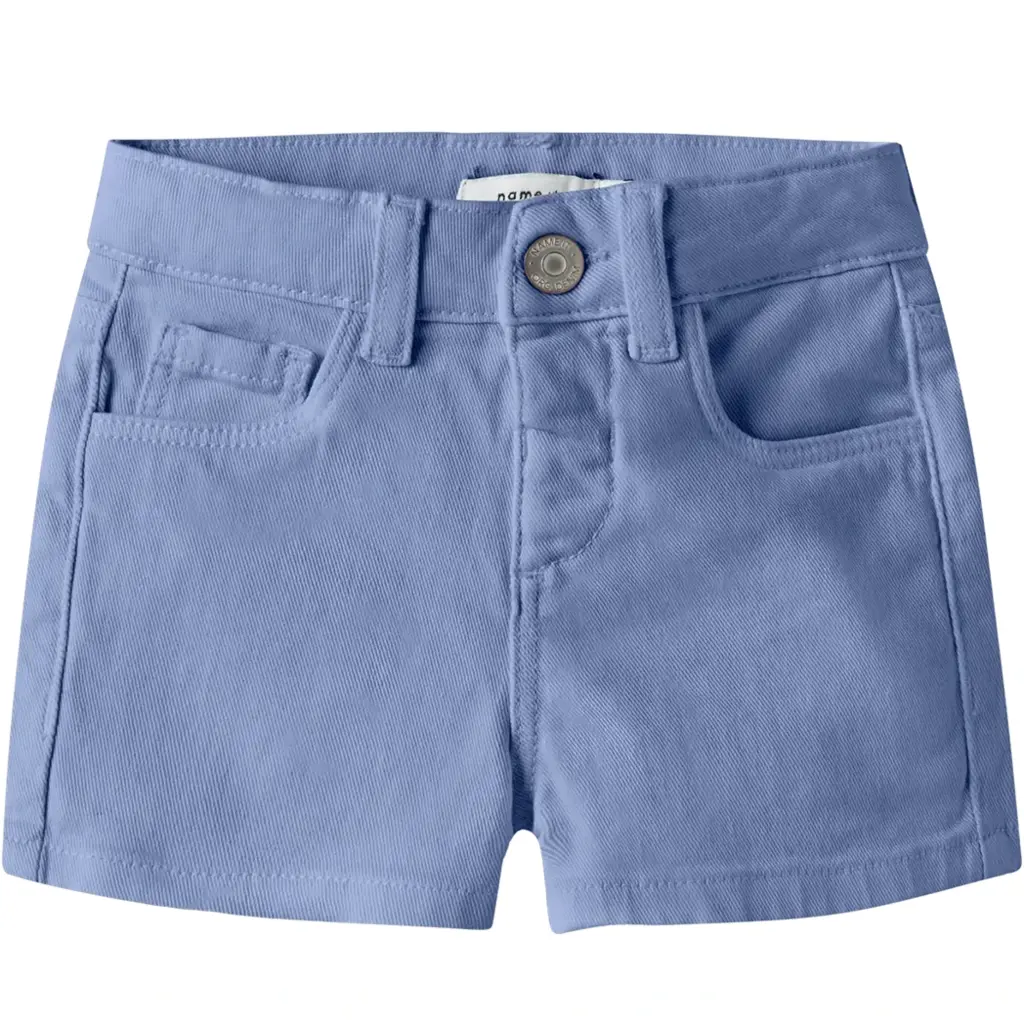 Korte broek MOM FIT twill Rose (purple impression)