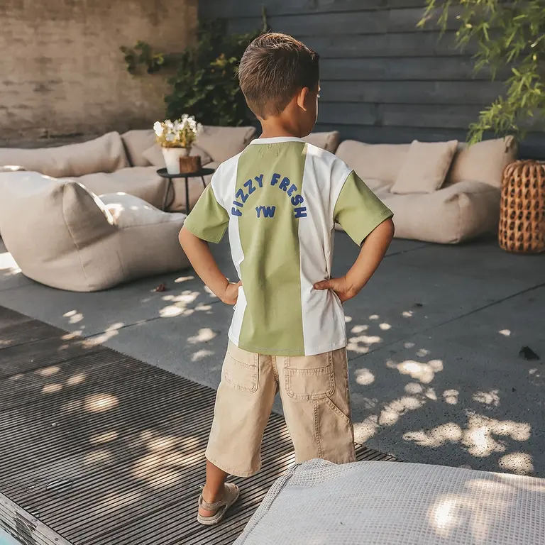 T-shirt Fresh backprint (iguana)