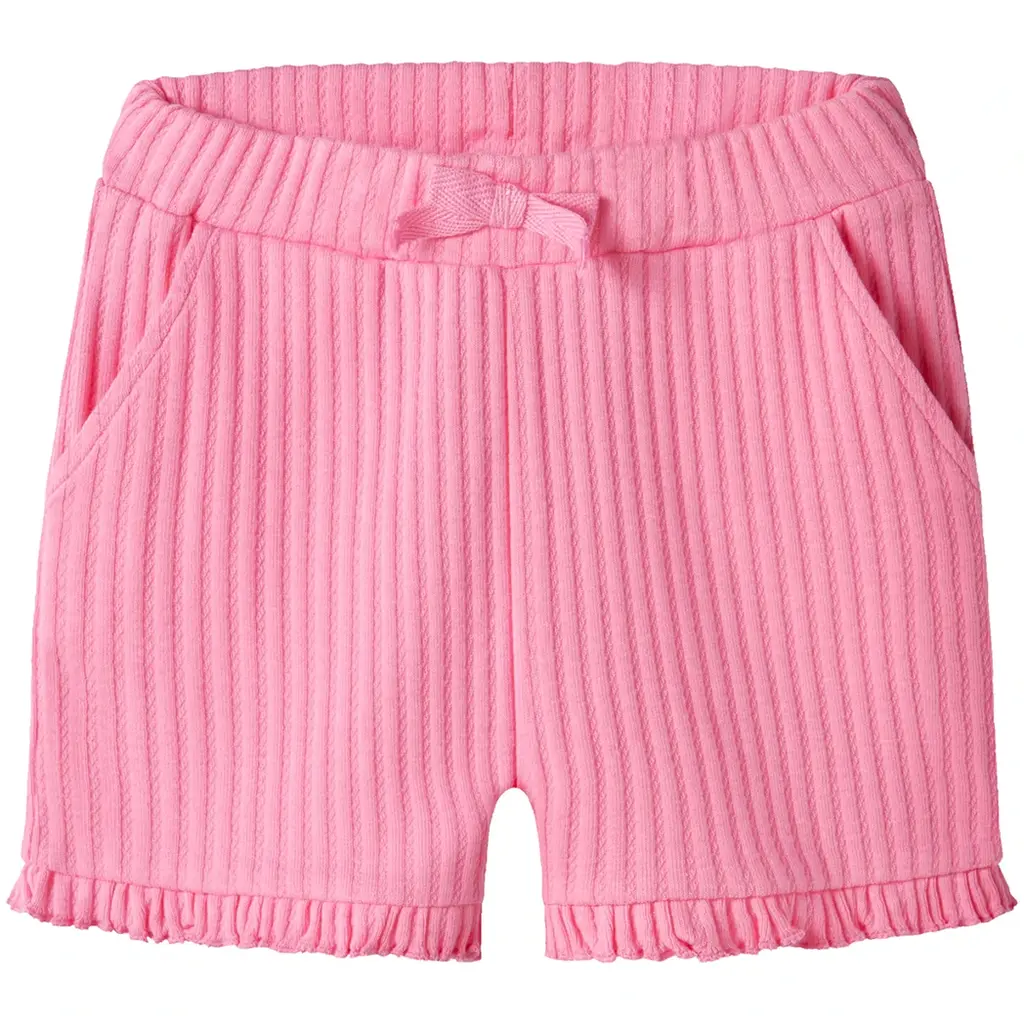 Kort broekje rib REGULAR FIT Jessia (pink drink)