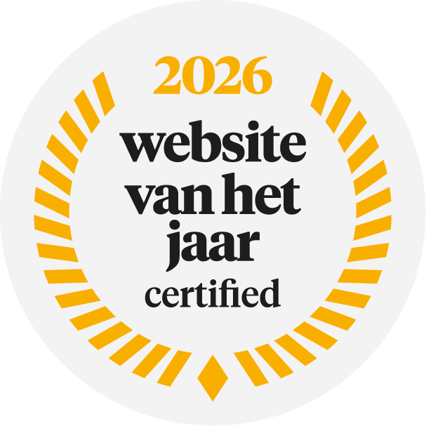 Website van het jaar gecertificeerd