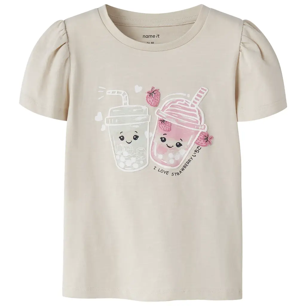 T-shirt REGULAR FIT Jellenal (almond milk)