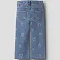 Name It Jeans WIDE FIT Rose (medium blue denim, hearts)