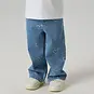 Name It Jeans WIDE FIT Rose (medium blue denim, hearts)