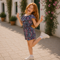 Name It Jumpsuit Vinaya (carmine rose cute flowers)