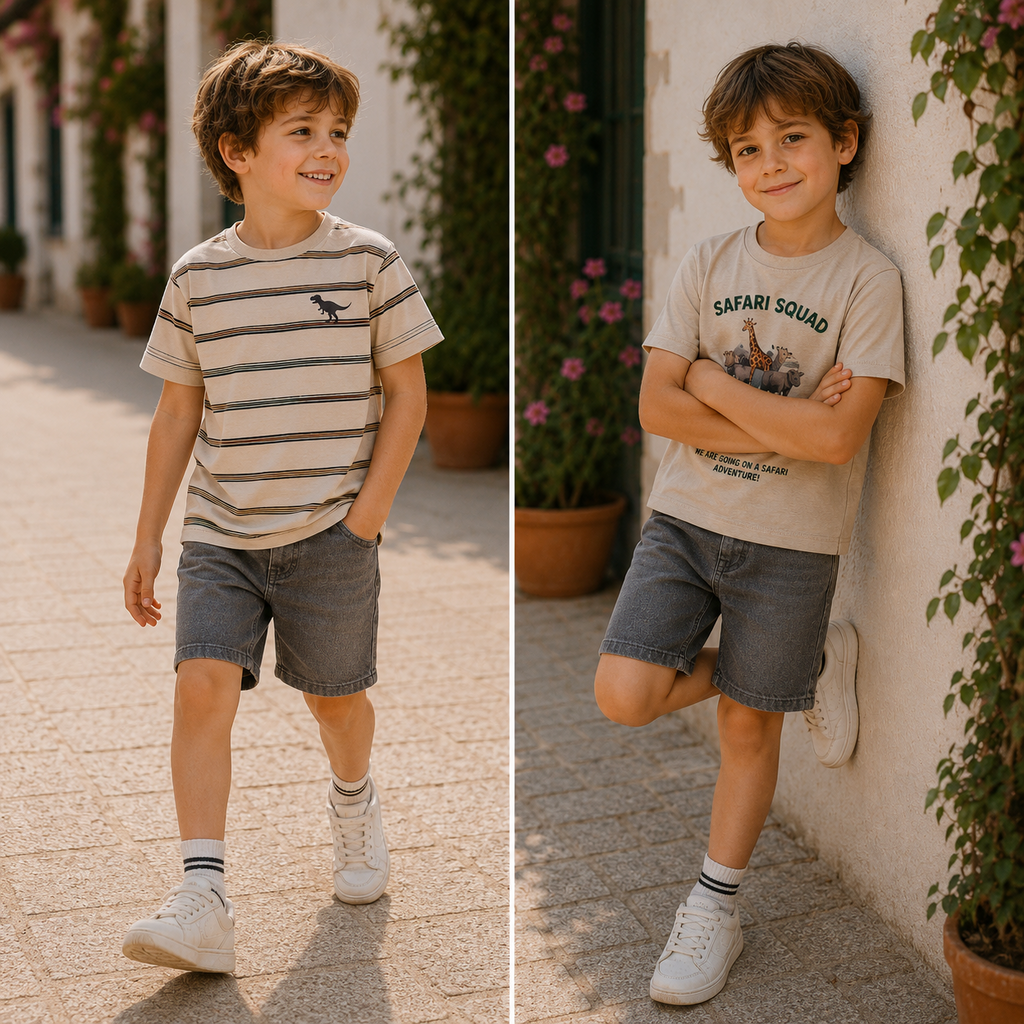 Korte broek STRAIGHT FIT Ryan (medium gray denim)