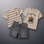 Name It Korte broek STRAIGHT FIT Ryan (medium gray denim)
