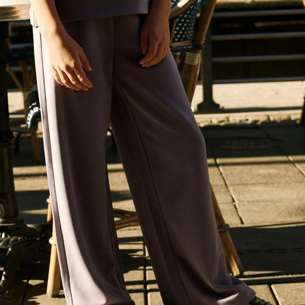 Broek WIDE FIT Livia (silver filigree)