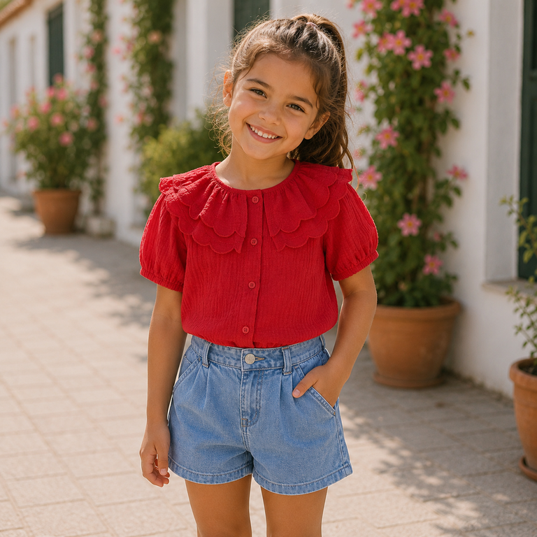 Blouse REGULAR FIT Julita (urban red)