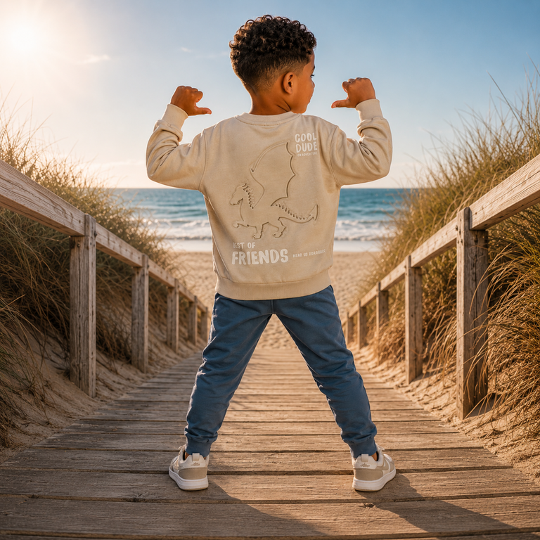 Trui sweat Kimo (sesame)