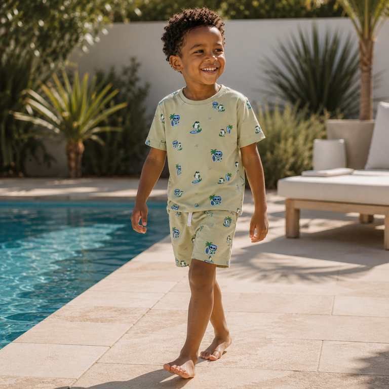 Korte broek Jaxon (swamp)