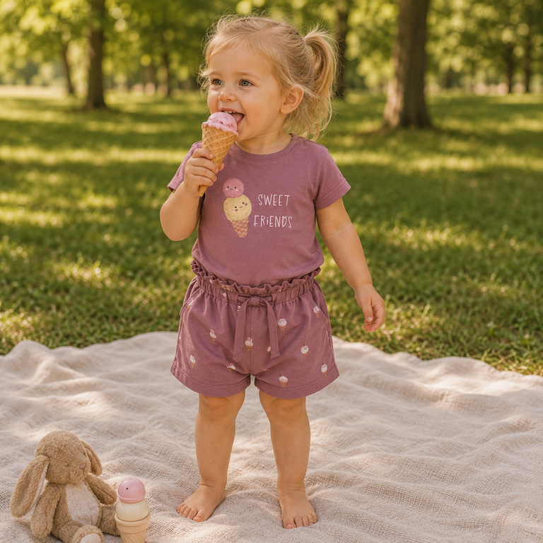 T-shirt Jacoba (mesa rose)