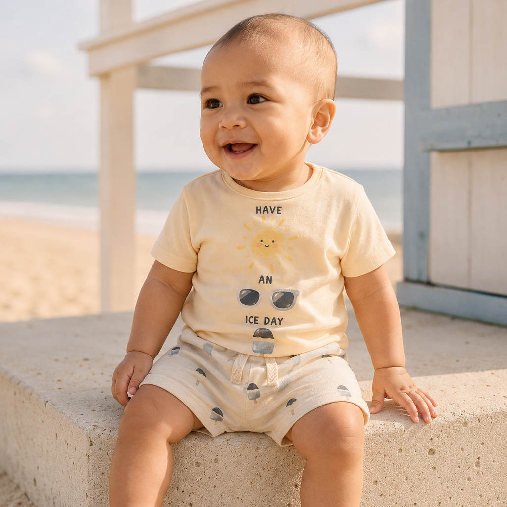 T-shirt Jefrey (double cream)