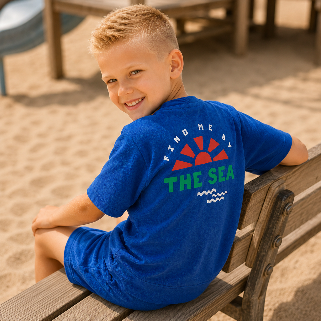 Korte broek badstof Huwel (surf the web)