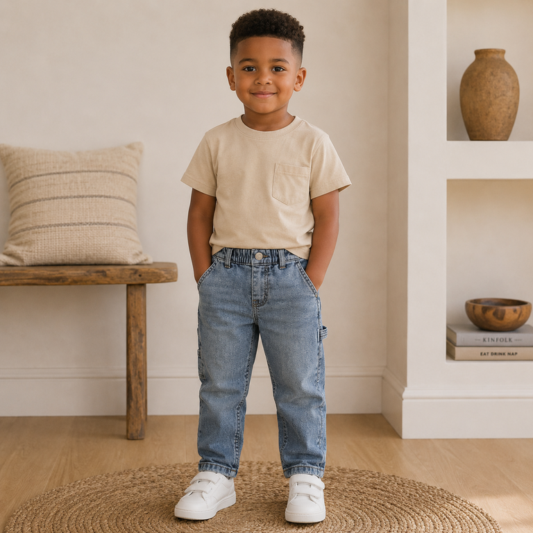Jeans TAPERED FIT Ben (light blue denim)