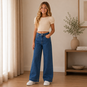 Name It Jeans WIDE FIT Rose (medium blue denim)