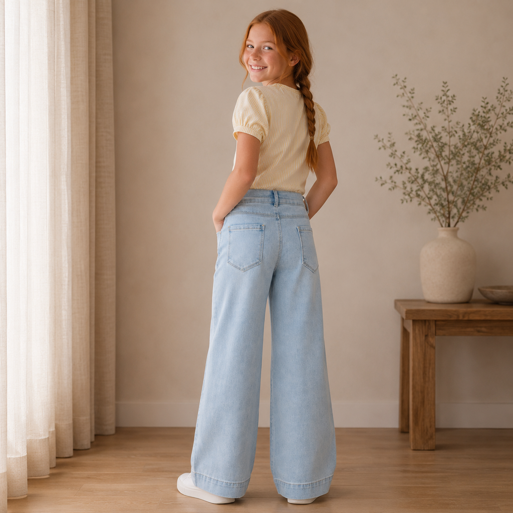 Jeans WIDE FIT Rose (light blue denim)