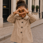 Name It Zomerjas trench Madelin (savannah tan)