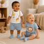 Name It T-shirt Hos (blue fog)