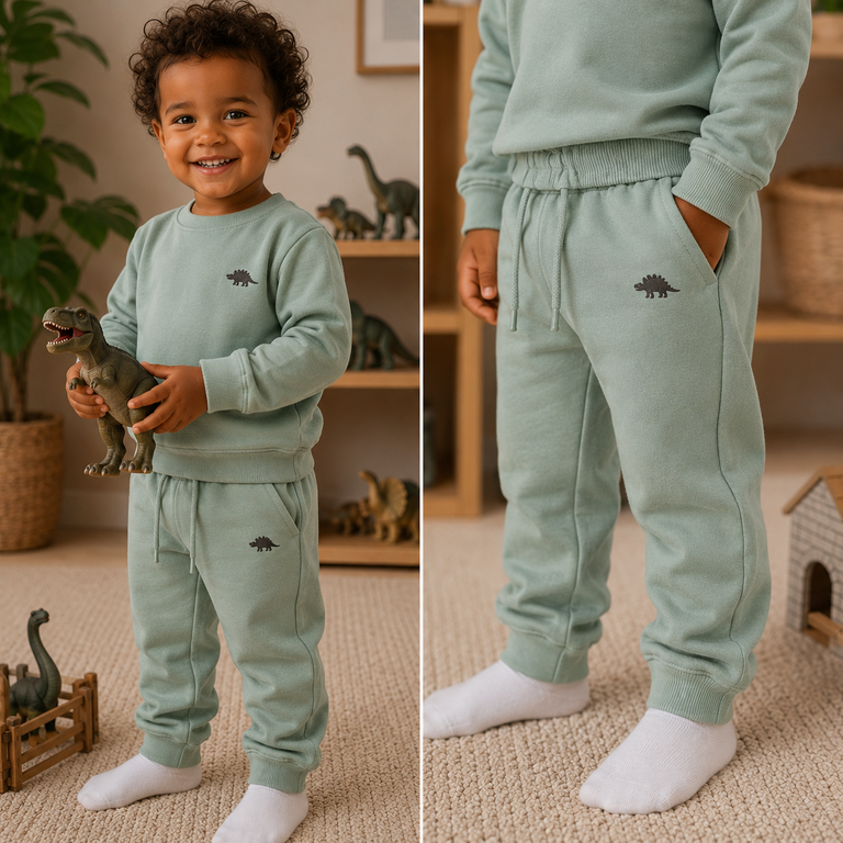 Joggingbroek Vallen (green milieu DINO)