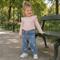 Name It Jeans MOM FIT strikjes Bella (medium blue denim)