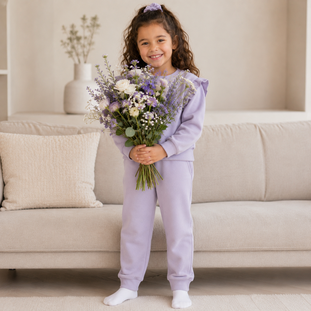 Trui sweat Filana (lavender lily)