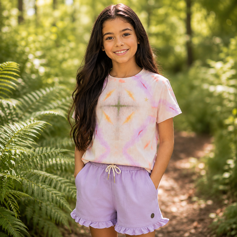 T-shirt Evelijn (multi)