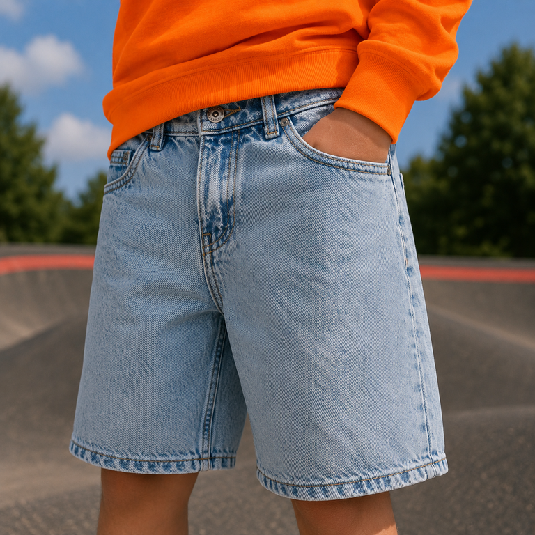 Korte broek SKATER Bram baggy fit (extra light used)