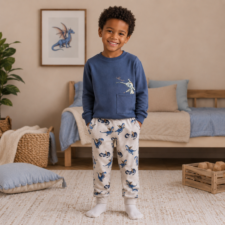 Joggingbroek Kasse (peyote melange)