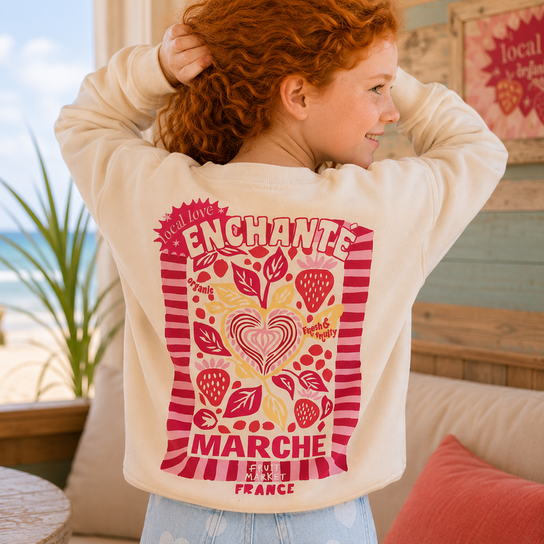 Trui Backprint (creamy)