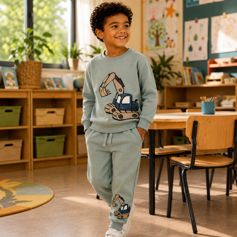 Joggingbroek Kark (green milieu)