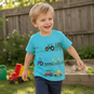 Blue Seven T-shirt (lagune)