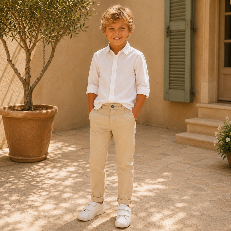 Broek chino (camel)